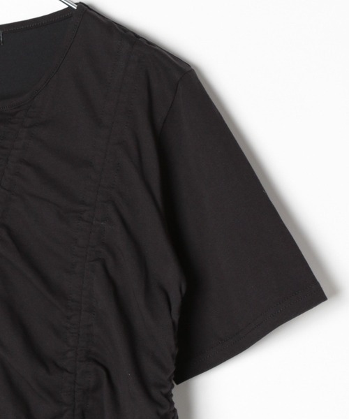 PAGEBOY（ページボーイ）の「マルチドロストトップス（Tシャツ/カットソー・レディース・ブラック/ホワイト・FREE）」の8枚目の写真