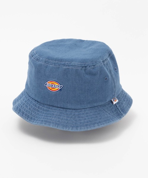 Dickies（ディッキーズ）の「Dickies ワンポイント刺繍バケットハット（ハット・メンズ・ブラック/ブルー/インディゴブルー/ベージュ・FREE）」の4枚目の写真