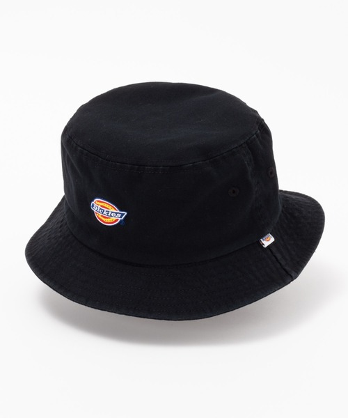 Dickies（ディッキーズ）の「Dickies ワンポイント刺繍バケットハット（ハット・メンズ・ブラック/ブルー/インディゴブルー/ベージュ・FREE）」の2枚目の写真