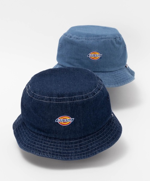 Dickies（ディッキーズ）の「Dickies ワンポイント刺繍バケットハット（ハット・メンズ・ブラック/ブルー/インディゴブルー/ベージュ・FREE）」の6枚目の写真
