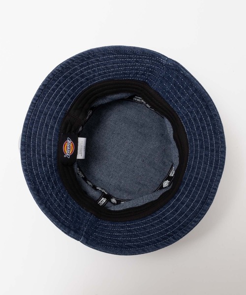 Dickies（ディッキーズ）の「Dickies ワンポイント刺繍バケットハット（ハット・メンズ・ブラック/ブルー/インディゴブルー/ベージュ・FREE）」の15枚目の写真