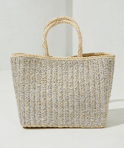 FREAK'S STORE(フリークスストア)の「限定展開 FS チャーム 付き ペーパー ラメ ハンドバッグ(かごバッグ)(かごバッグ・レディース・ゴールド/ブラック/シルバー・ONE SIZE)」の17枚目の写真