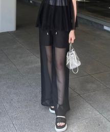 サイドドットパンツ