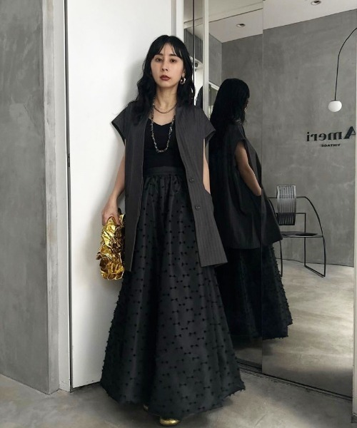 スカート AMERI RIBBON LIKE BALLOON SKIRT Ameri（アメリ）の「RIBBON LIKE BALLOON SKIRT（スカート