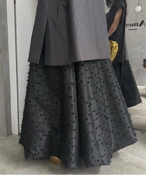 Ameri（アメリ）の「RIBBON LIKE BALLOON SKIRT（スカート