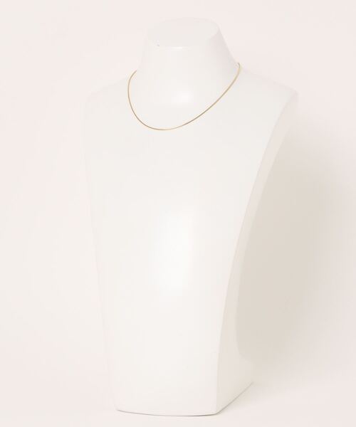 【TUWAKRIM】スネークチェーンタイニーネックレスS（ネックレス）｜TUWAKRIM（トゥワクリム）