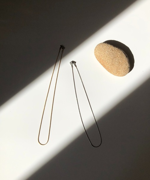 【TUWAKRIM】スネークチェーンタイニーネックレスS（ネックレス）｜TUWAKRIM（トゥワクリム）