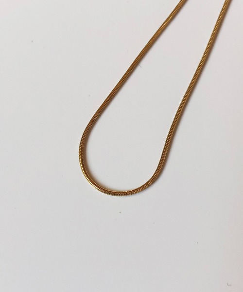 【TUWAKRIM】スネークチェーンタイニーネックレスS（ネックレス）｜TUWAKRIM（トゥワクリム）