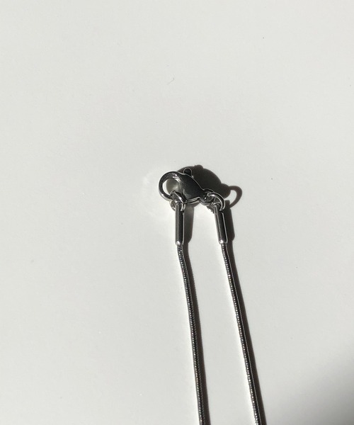 【TUWAKRIM】スネークチェーンタイニーネックレスS（ネックレス）｜TUWAKRIM（トゥワクリム）