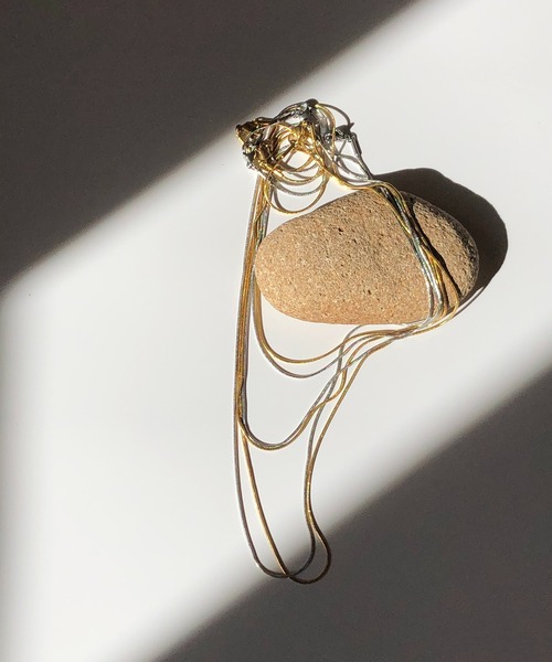 【TUWAKRIM】スネークチェーンタイニーネックレスS（ネックレス）｜TUWAKRIM（トゥワクリム）