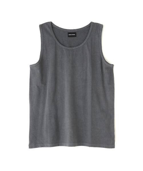 DANKE SCHON（ダンケシェーン）の「【WEB&DEPOT限定】DankeSchon/ダンケシェーン/活性染 ポケットS/S Tee（タンクトップ・メンズ・ブラック/ベージュ・L/M）」の4枚目の写真