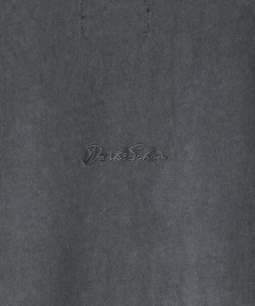 DANKE SCHON（ダンケシェーン）の「【WEB&DEPOT限定】DankeSchon/ダンケシェーン/活性染 ポケットS/S Tee（タンクトップ・メンズ・ブラック/ベージュ・L/M）」の8枚目の写真