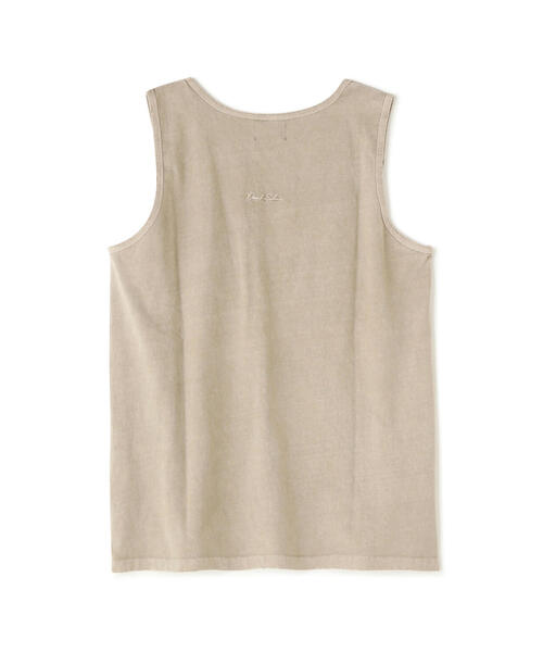 DANKE SCHON（ダンケシェーン）の「【WEB&DEPOT限定】DankeSchon/ダンケシェーン/活性染 ポケットS/S Tee（タンクトップ・メンズ・ブラック/ベージュ・L/M）」の13枚目の写真