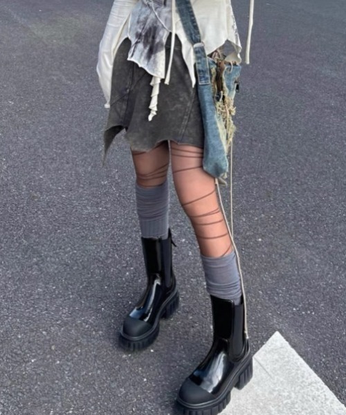 .KOM(ドットコム)の「A'GEM/9 × .kom 『.KOM/ドットケーオーエム』 デニムバッグ(ハンドバッグ・レディース・インディゴブルー・FREE)」の7枚目の写真