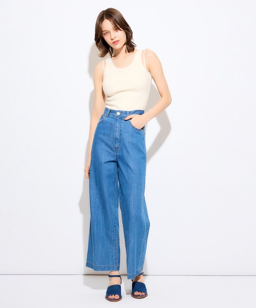 DEICY(デイシー)の「カップインストラップタンク(タンクトップ・レディース・アイボリー/モカ/ブラック・FREE)」の21枚目の写真