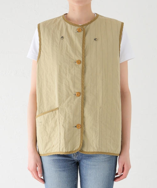 セール】NIGEL CABOURN/ナイジェルケーボン ARMY VEST REV FADE CAMO