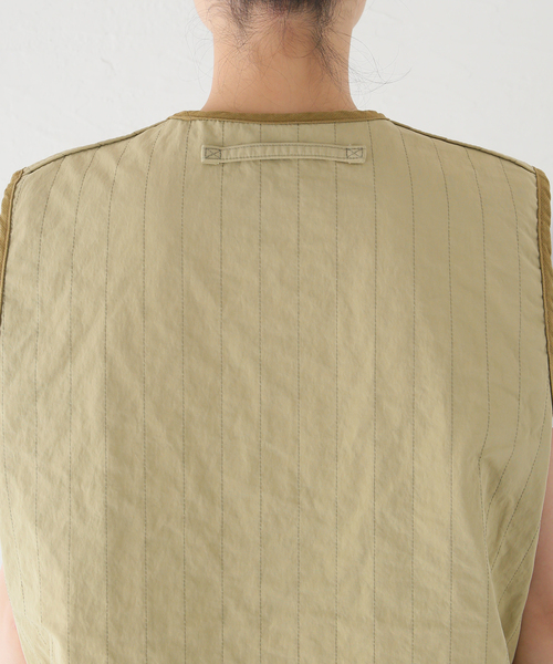 セール】NIGEL CABOURN/ナイジェルケーボン ARMY VEST REV FADE CAMO