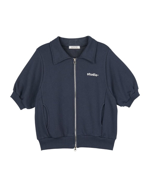 3.3 Field Trip （3.3フィールドトリップ）の「3.3 Field Trip／カラーZIP 2123918（スウェット・レディース・ネイビー/ライトブルー/アイボリー・FREE）」の14枚目の写真