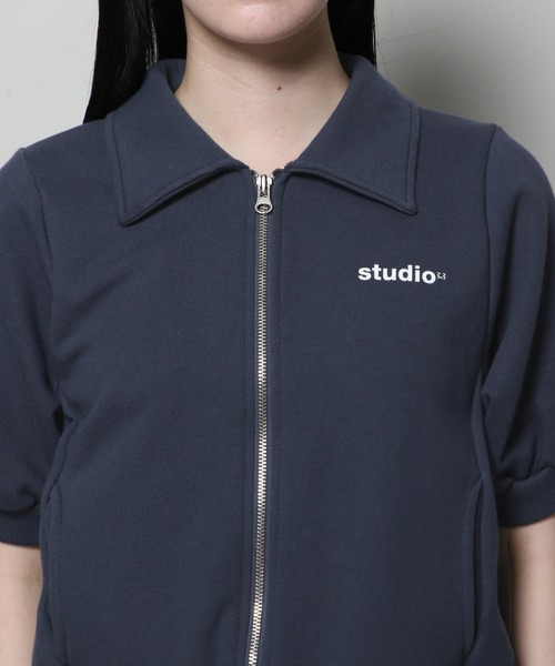 3.3 Field Trip （3.3フィールドトリップ）の「3.3 Field Trip／カラーZIP 2123918（スウェット・レディース・ネイビー/ライトブルー/アイボリー・FREE）」の20枚目の写真