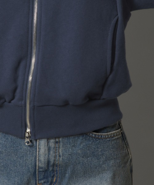 3.3 Field Trip （3.3フィールドトリップ）の「3.3 Field Trip／カラーZIP 2123918（スウェット・レディース・ネイビー/ライトブルー/アイボリー・FREE）」の22枚目の写真