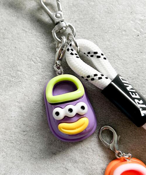 WEGO(ウィゴー)の「WEGO/モンスターサンダルミニキーホルダー(キーホルダー・レディース・ブルー/ホワイト/パープル/オレンジ・FREE)」の1枚目の写真