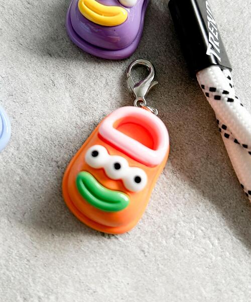 WEGO(ウィゴー)の「WEGO/モンスターサンダルミニキーホルダー(キーホルダー・レディース・ブルー/ホワイト/パープル/オレンジ・FREE)」の4枚目の写真