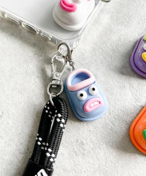 WEGO(ウィゴー)の「WEGO/モンスターサンダルミニキーホルダー(キーホルダー・レディース・ブルー/ホワイト/パープル/オレンジ・FREE)」の3枚目の写真