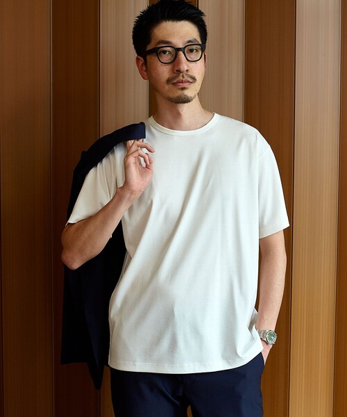 【セール】SHIPS: 〈接触冷感・汗染防止〉Tシャツ（Tシャツ/カットソー）｜SHIPS（シップス）