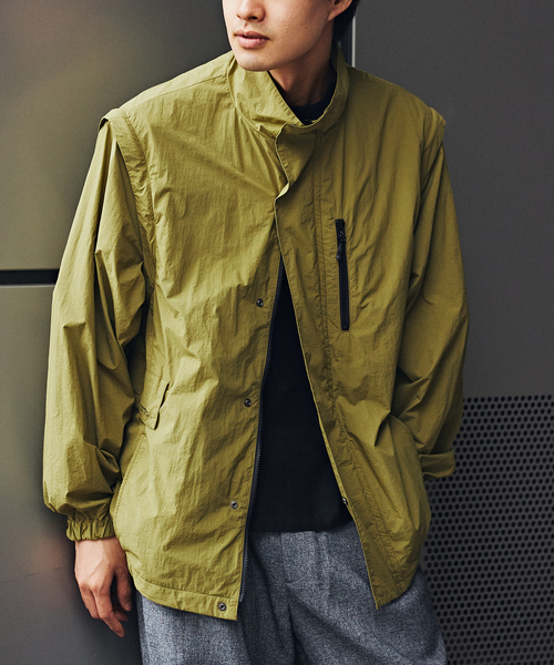 B.C STOCK（ベーセーストック）の「OLIVEDRAB/CARRY PKT 2WAY