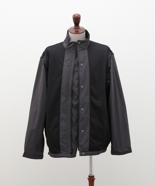 B.C STOCK(ベーセーストック)の「OLIVEDRAB/CARRY PKT 2WAYジャケット(ブルゾン・メンズ・ブラック系その他/グレー/グリーン・MEDIUM/LARGE)」の19枚目の写真