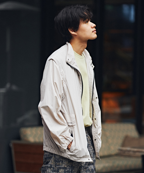 B.C STOCK(ベーセーストック)の「OLIVEDRAB/CARRY PKT 2WAYジャケット(ブルゾン・メンズ・ブラック系その他/グレー/グリーン・MEDIUM/LARGE)」の16枚目の写真
