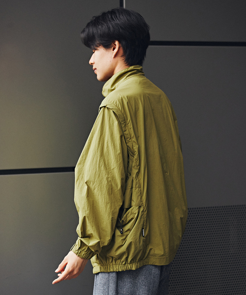 B.C STOCK(ベーセーストック)の「OLIVEDRAB/CARRY PKT 2WAYジャケット(ブルゾン・メンズ・ブラック系その他/グレー/グリーン・MEDIUM/LARGE)」の8枚目の写真