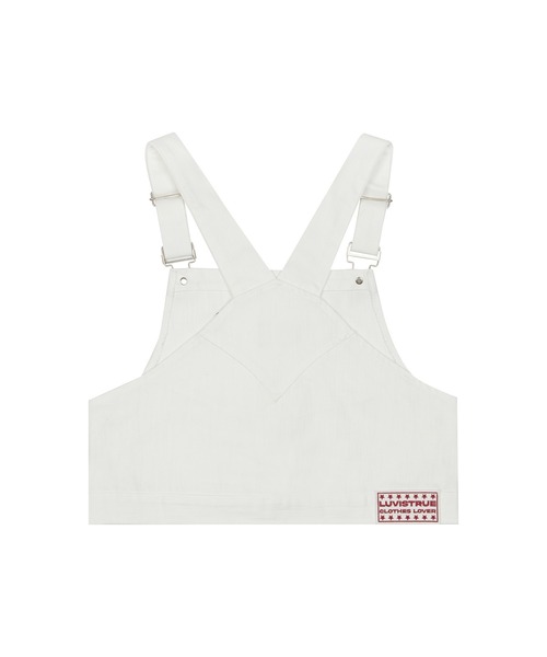 LUVISTRUE（ラヴイズトゥルー）の「RT SUSPENDER TOP（その他トップス・レディース・ブルー/ホワイト・FREE）」の12枚目の写真