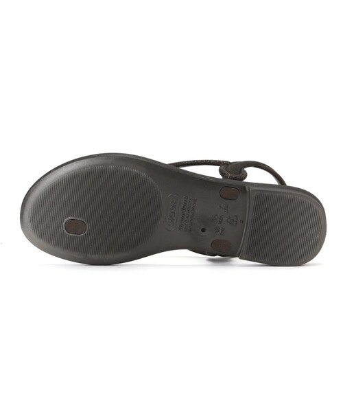 grendha（グレンダ）の「GRENDHA/グレンダ CACAU ENLANCE SAND（サンダル・レディース・ブラック/ゴールド・24.0cm/23.0cm）」の7枚目の写真