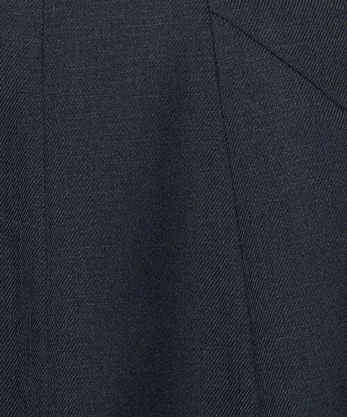 【セール】【洗える／日本製／シワになりにくい／ゴム仕様】デイリーに活躍する、麻調合繊フレアスカート（スカート）｜COUP DE CHANCE（クードシャンス）