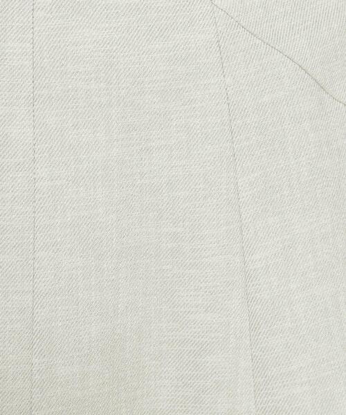 【セール】【洗える／日本製／シワになりにくい／ゴム仕様】デイリーに活躍する、麻調合繊フレアスカート（スカート）｜COUP DE CHANCE（クードシャンス）