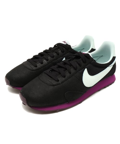 NIKE(ナイキ)の「NIKE プリモントリオールレーサーVNTG(スニーカー・レディース・ブラック/ベージュ/グレー・23cm/24cm/25cm)」の2枚目の写真