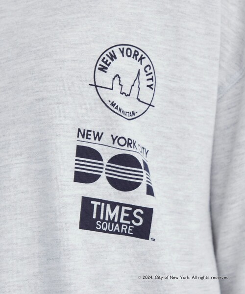 GOOD ROCK SPEED（グッドロックスピード）の「【別注】＜GOOD ROCK SPEED＞NYC ショートスリーブ Tシャツ ミディアムグレー（Tシャツ/カットソー・レディース・グレー・FREE）」の11枚目の写真