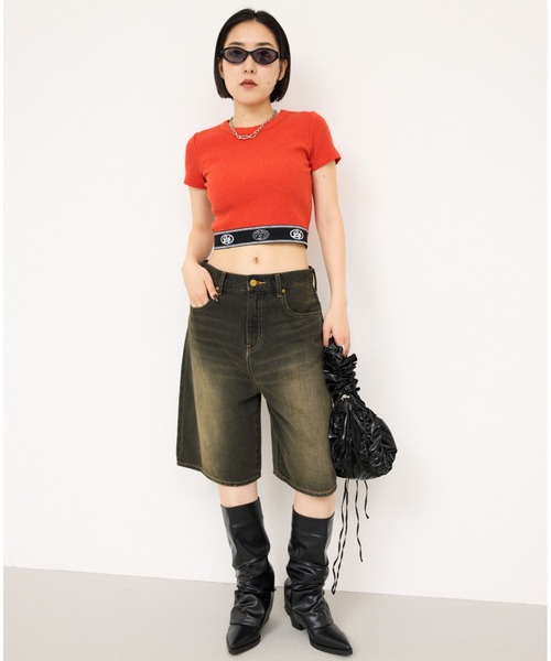 SLY（スライ）の「CURVE END EYEWEAR カーブ エンド アイウェア（サングラス・レディース・グレー/ブラック・FREE）」の21枚目の写真