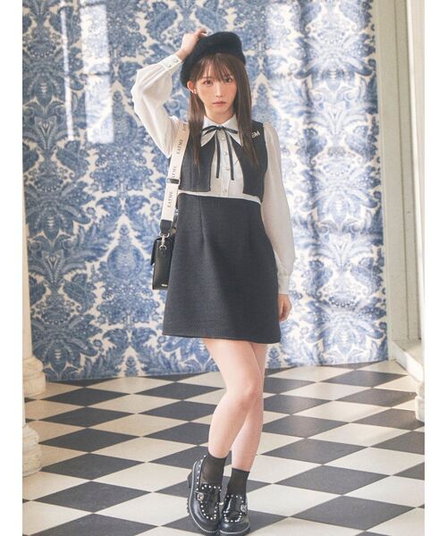 EATME（イートミー）の「セットアップライクワンピース（ワンピース・レディース・ブラック/オフホワイト/その他1・SMALL/MEDIUM）」の13枚目の写真