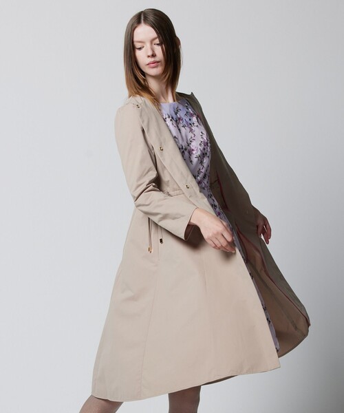 TOCCA ノーカラーコート 120 CUSHY 