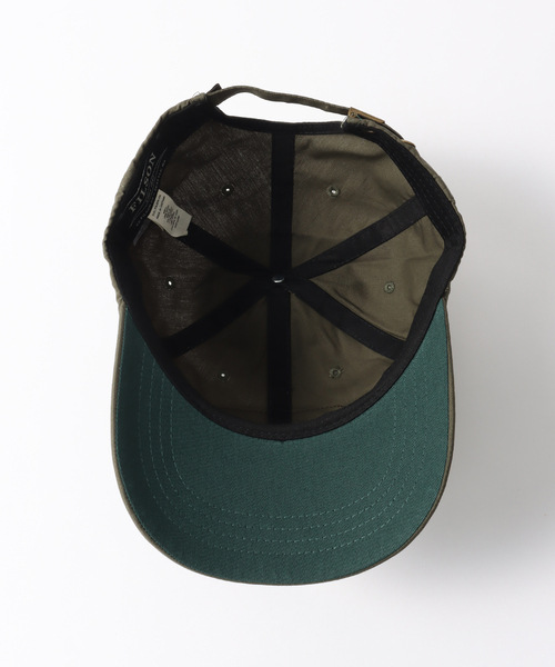 FILSON(フィルソン)の「FILSON / フィルソン Lightweight Angler Cap 54028(キャップ・メンズ・グリーン・FREE)」の6枚目の写真