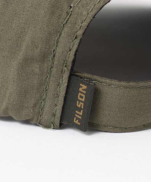 FILSON(フィルソン)の「FILSON / フィルソン Lightweight Angler Cap 54028(キャップ・メンズ・グリーン・FREE)」の10枚目の写真