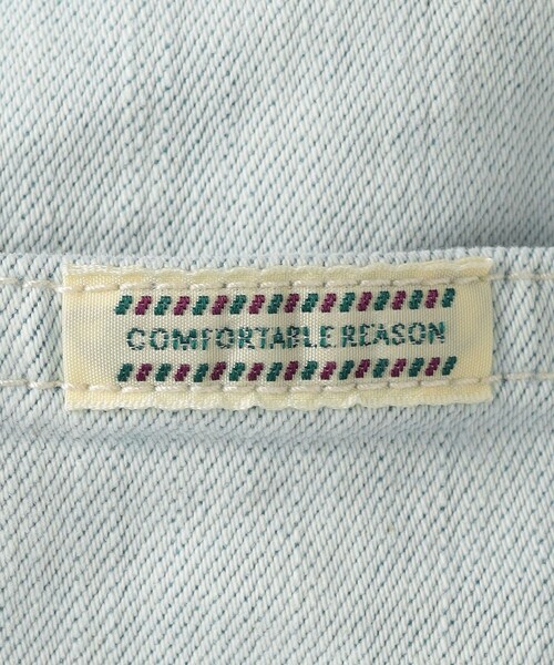 COMFORTABLE REASON(コンフォータブルリーズン)の「<COMFORTABLE REASON>ロデオ スラックス オフホワイト(デニムパンツ・メンズ・オフホワイト・FREE)」の9枚目の写真