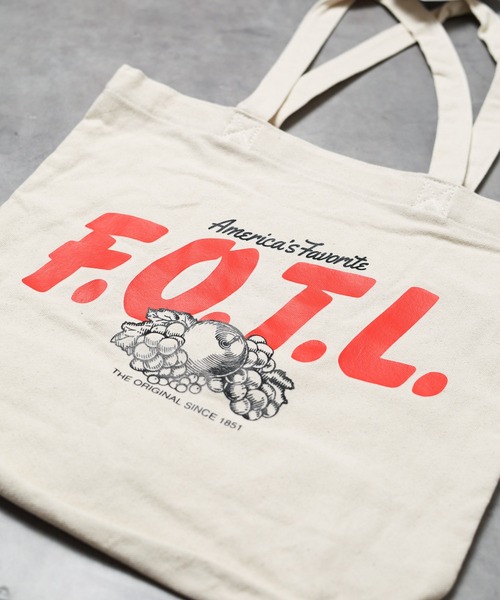 FRUIT OF THE LOOM(フルーツオブザルーム)の「★FRUIT OF THE LOOM★ FFGS SOUVENIR TOTE BAG(トートバッグ・レディース・ホワイト系その他/ホワイト系その他2/ホワイト系その他3・FREE)」の8枚目の写真
