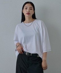 COLONY 2139 | サステナポンチクロップドスリーブT(Tシャツ/カットソー)