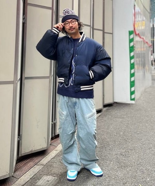 BEAMS（ビームス）の「アーガイル ポンポン ワッチ キャップ（ニットキャップ/ビーニー・メンズ・ブラウン/ネイビー/ブラック/オリーブ・ONE SIZE）」の12枚目の写真