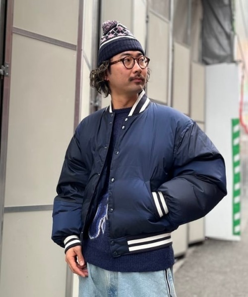 BEAMS（ビームス）の「アーガイル ポンポン ワッチ キャップ（ニットキャップ/ビーニー・メンズ・ブラウン/ネイビー/ブラック/オリーブ・ONE SIZE）」の13枚目の写真