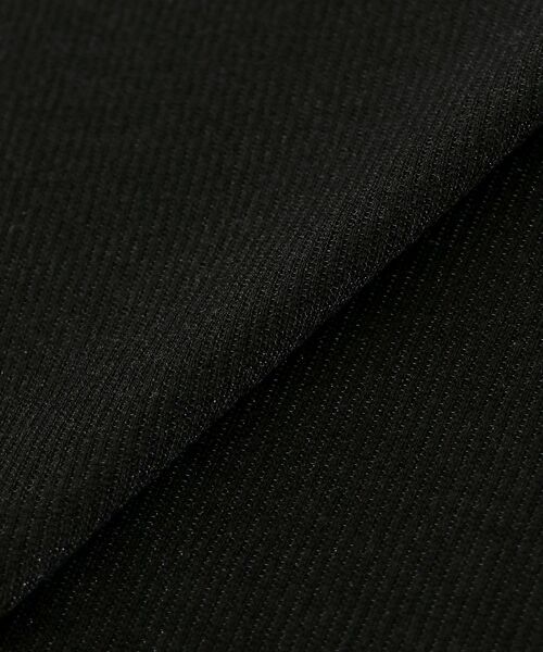 le.coeur blanc(ルクールブラン)の「ラメリブタンクトップ(Tシャツ/カットソー・レディース・ブラック/オフホワイト/グレー・38)」の4枚目の写真