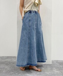 fredy emue | デニム/ミリタリーフレアースカート(スカート)